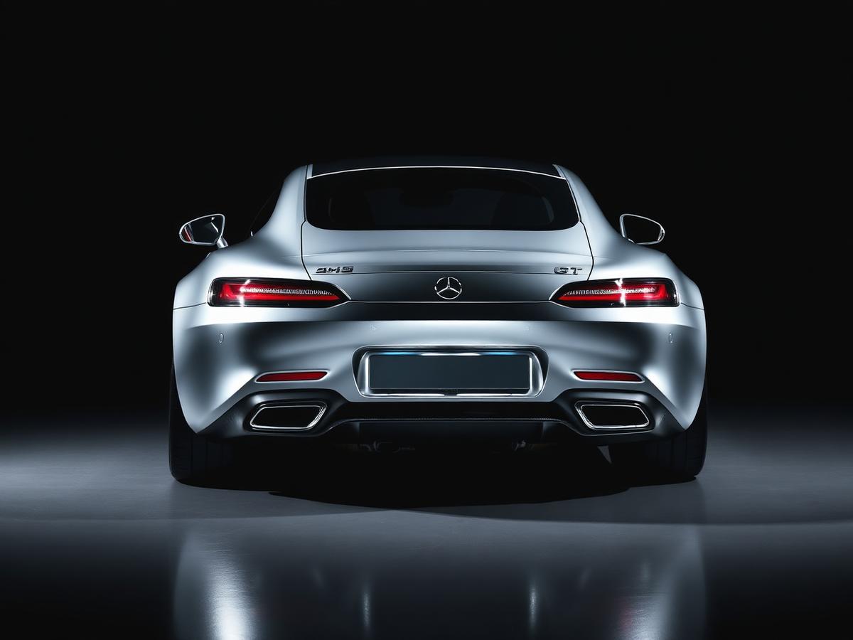 Mercedes AMG GT – Chrome Silver